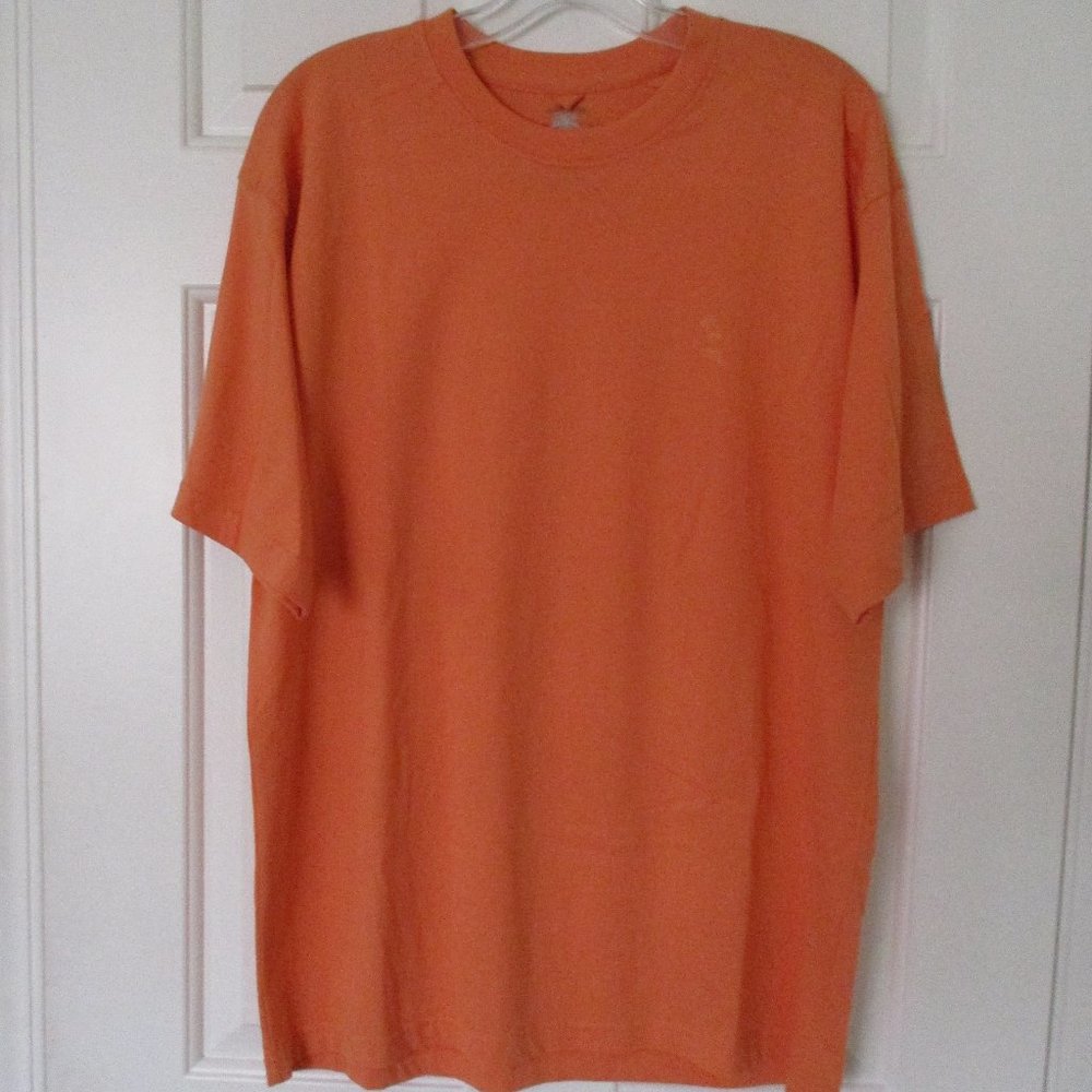 Newport Blue Mens S/S Tangerine Orange Cotton Crew T-Shirt NWOT - Size Medium